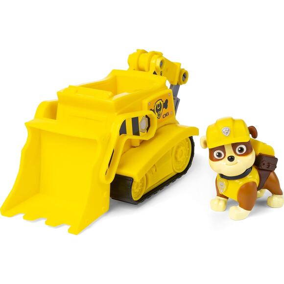 Paw Patrol, Rubble’s Bulldozer Vehicle with Collectible Figure Ages 3+ NWT - Picture 5 of 5